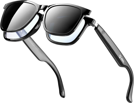 Experience the Future of Eyewear: Stylish Smart Glasses with Magnetic Polarised Lenses and Bluetooth 6.0 Connectivity for Ultimate Outdoor Adventures and Everyday Use