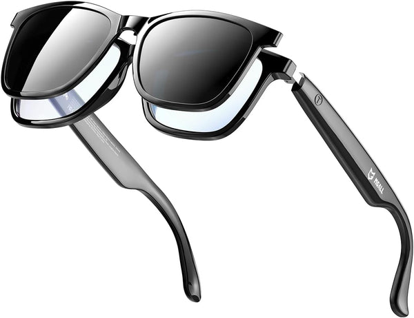 Experience the Future of Eyewear: Stylish Smart Glasses with Magnetic Polarised Lenses and Bluetooth 6.0 Connectivity for Ultimate Outdoor Adventures and Everyday Use