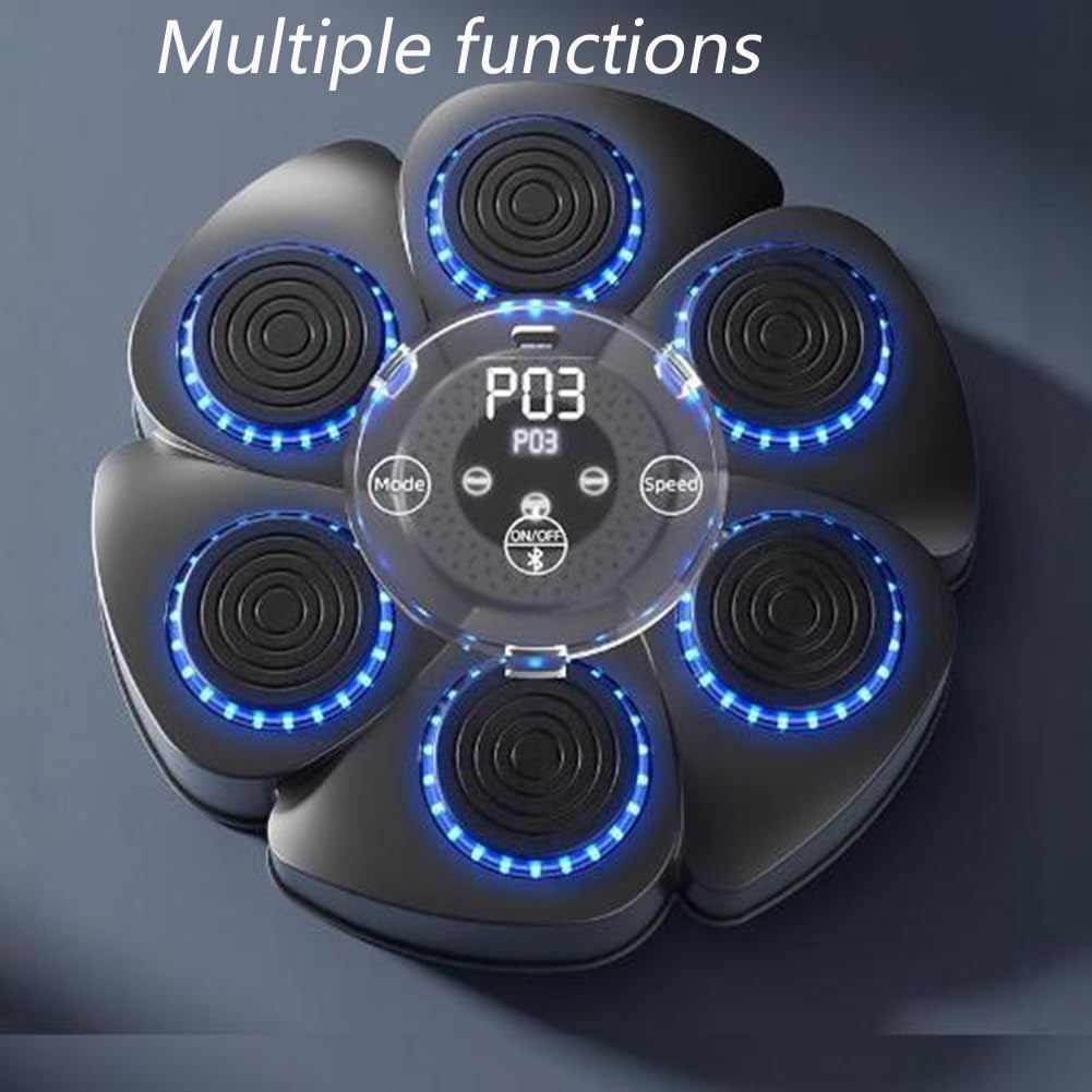 Music Boxing Machine for Kids, Kids Music Boxing Machine, Music Punching Pad for Wall, Wall Punching Pad