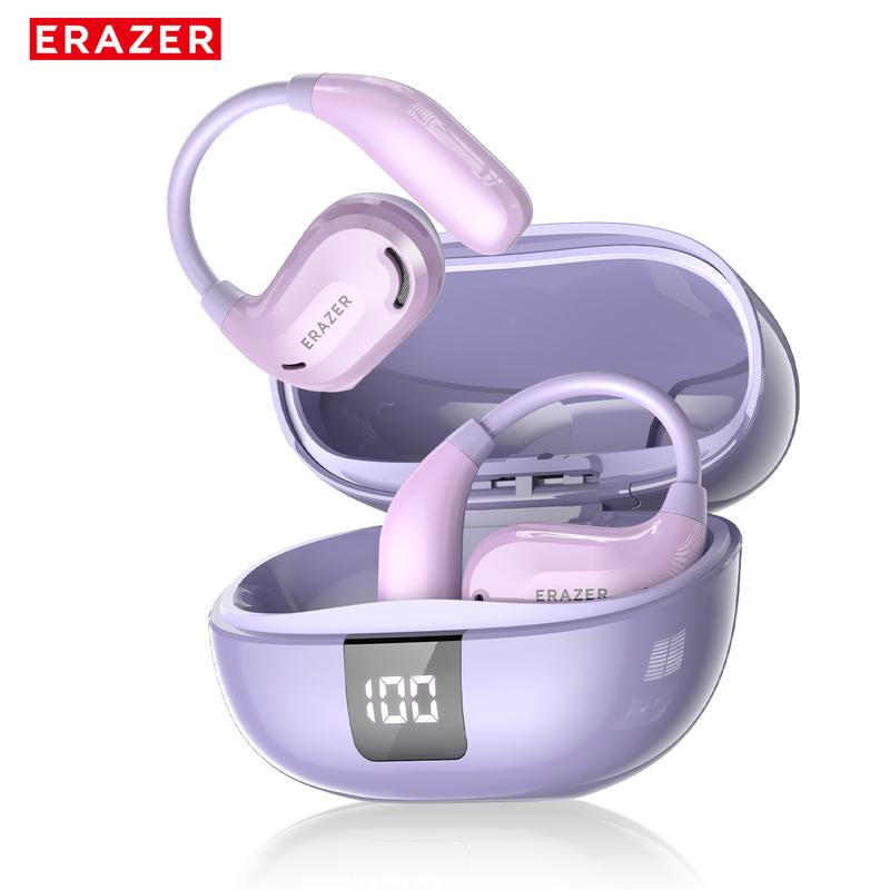 ERAZER Xt66Pro OWS Wireless Bluetooth Earphones - Premium HIFI Sound Quality with Built-In Microphone and Lightweight Design